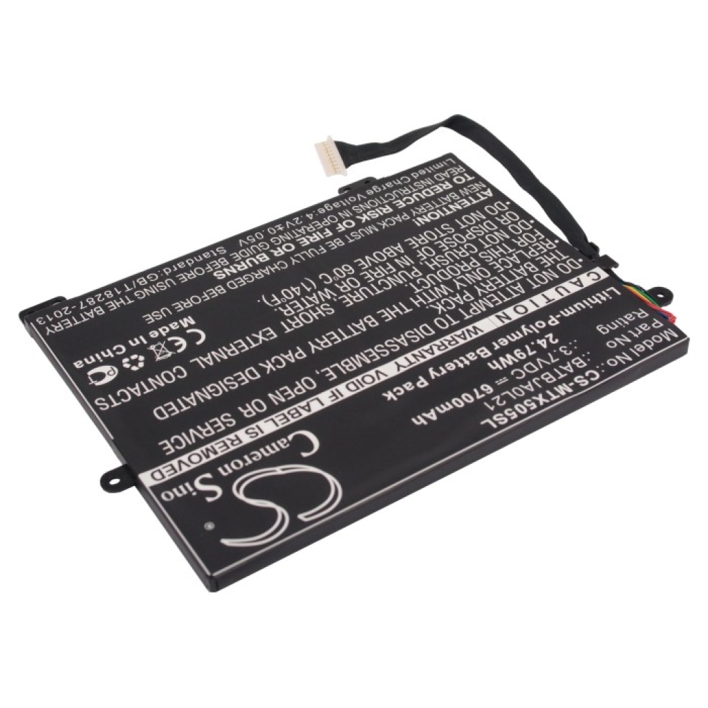 Remplacement de batterie compatible pour Motorola BATBJA0L21