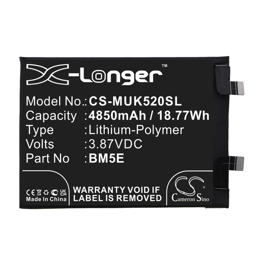 Mobile Phone Battery Redmi CS-MUK520SL