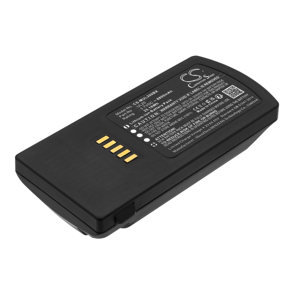 Code à barres, Scanner Batterie du scanner M3 Mobile CS-MUL200BX