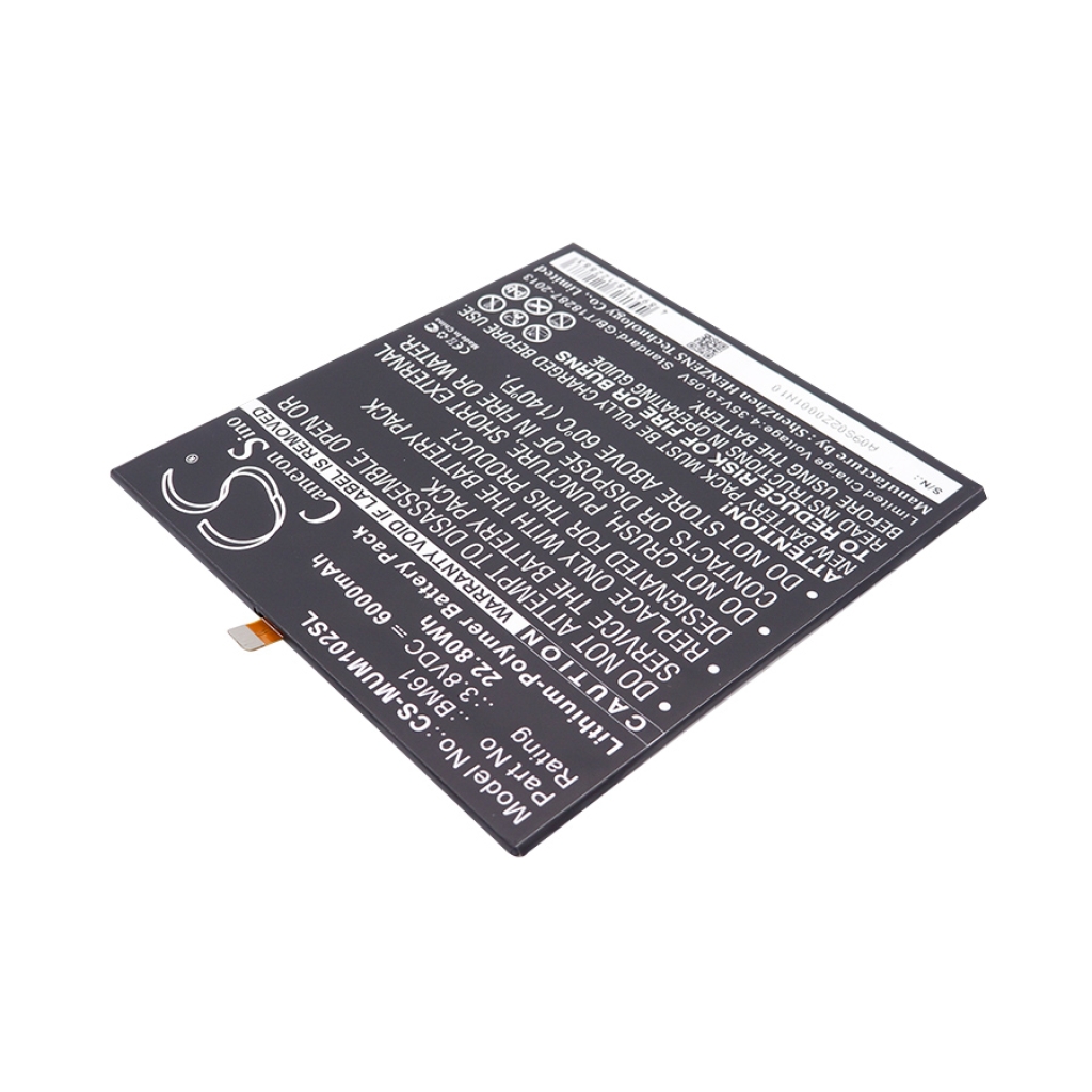 Tablette Batterie Xiaomi CS-MUM102SL