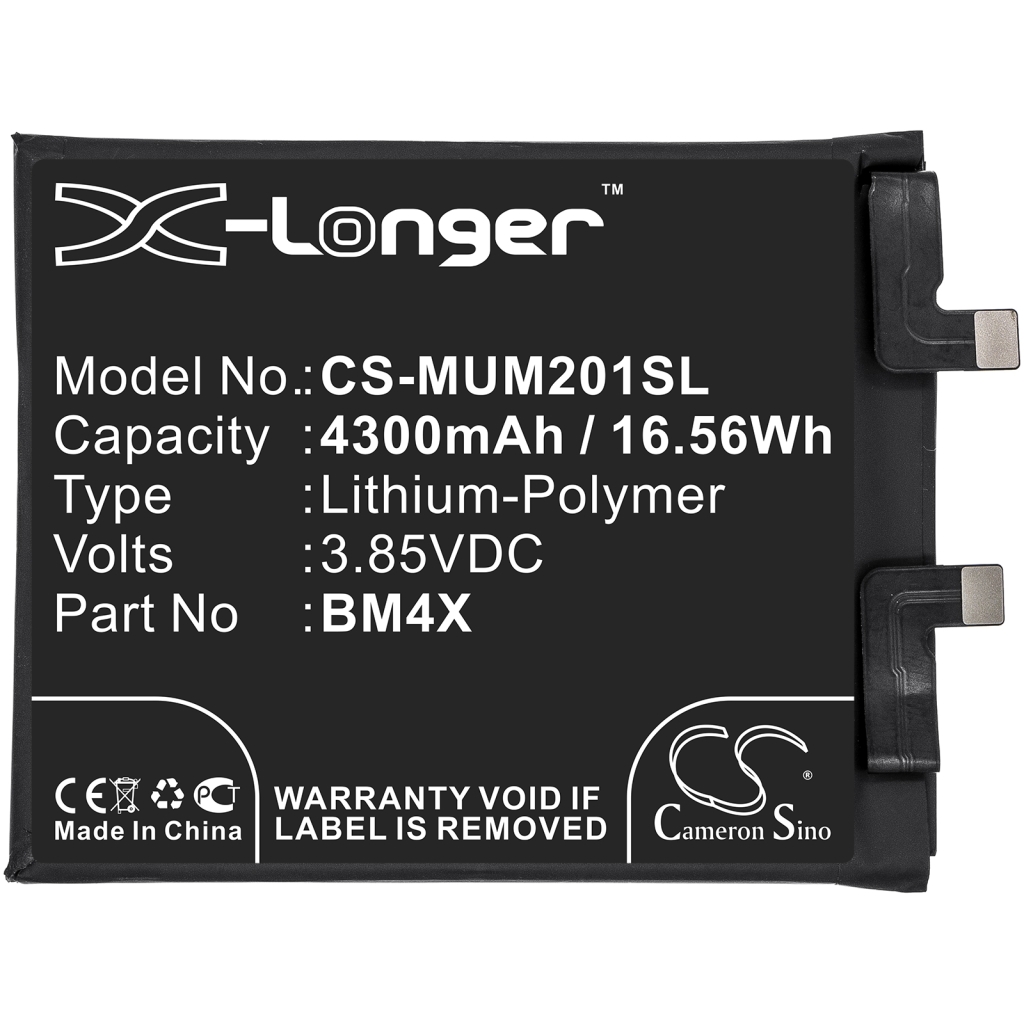 Compatible battery replacement for Xiaomi BM4X