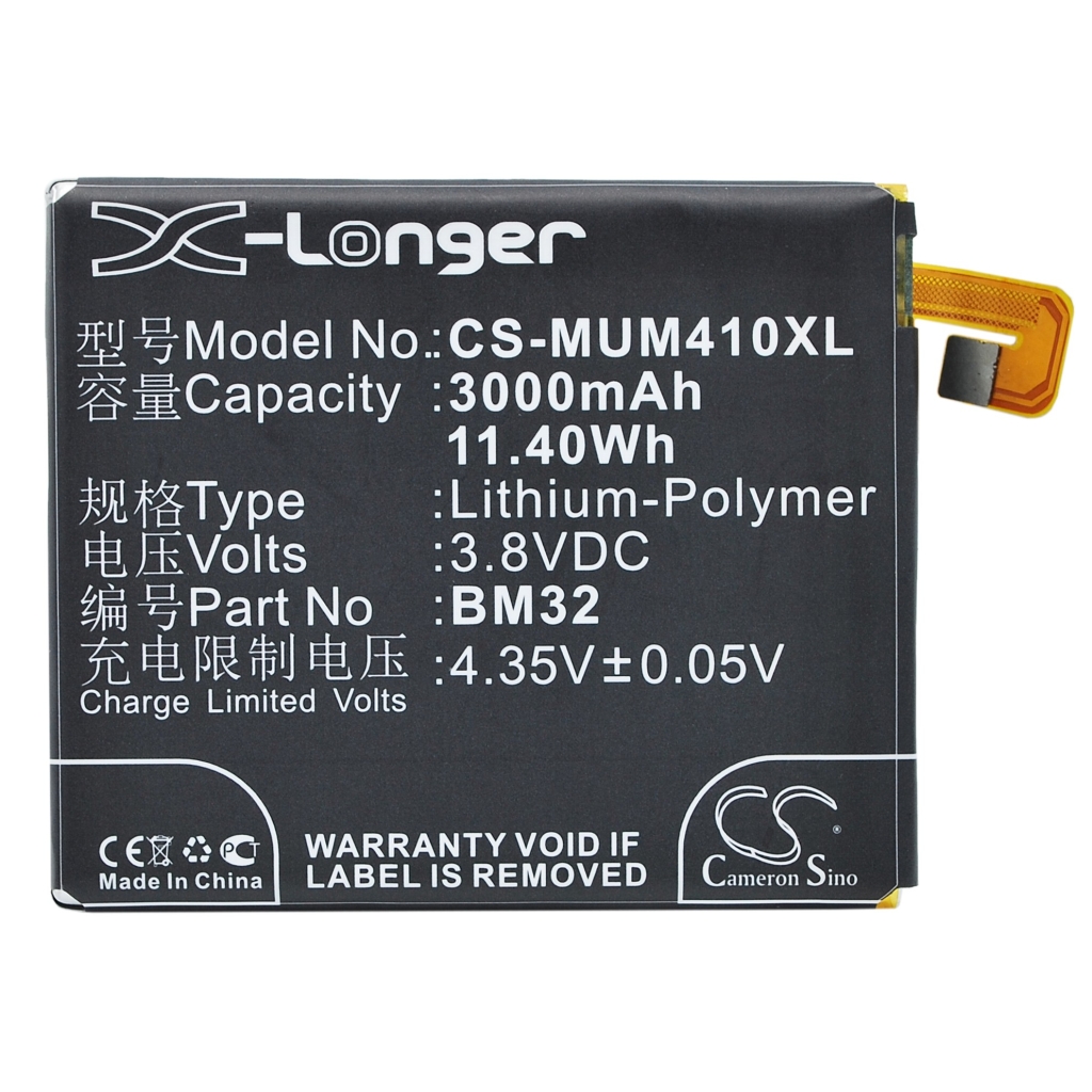 Mobile Phone Battery Xiaomi CS-MUM410XL