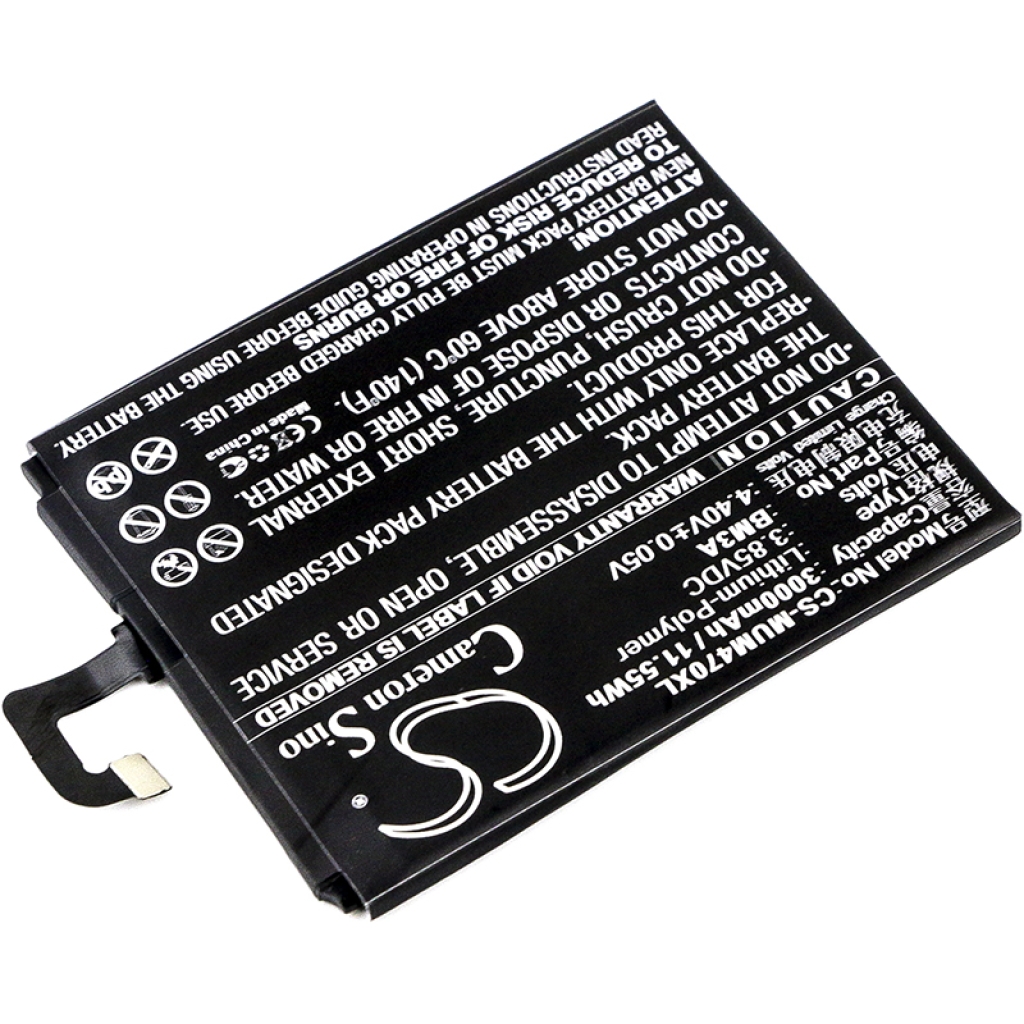 Compatible battery replacement for Xiaomi BM3A