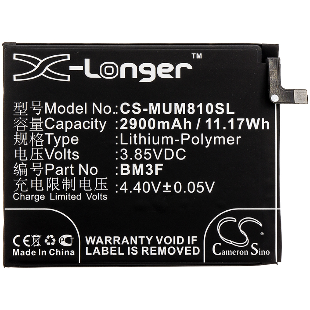 Compatible battery replacement for Xiaomi BM3F