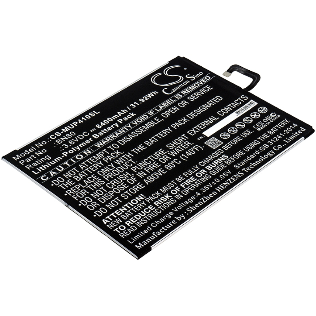 Compatible battery replacement for Xiaomi BN80