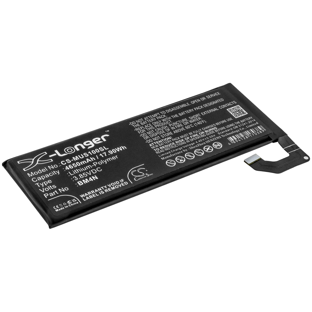 Remplacement de batterie compatible pour Xiaomi BM4N