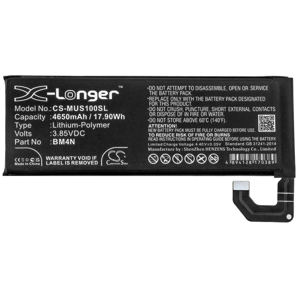 Compatible battery replacement for Xiaomi BM4N