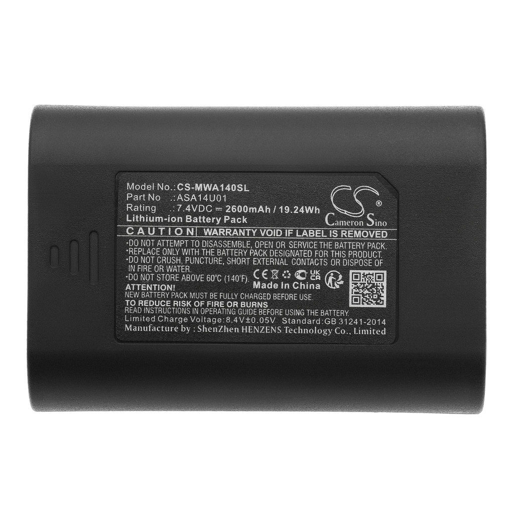 Battery Replaces ASA14U01