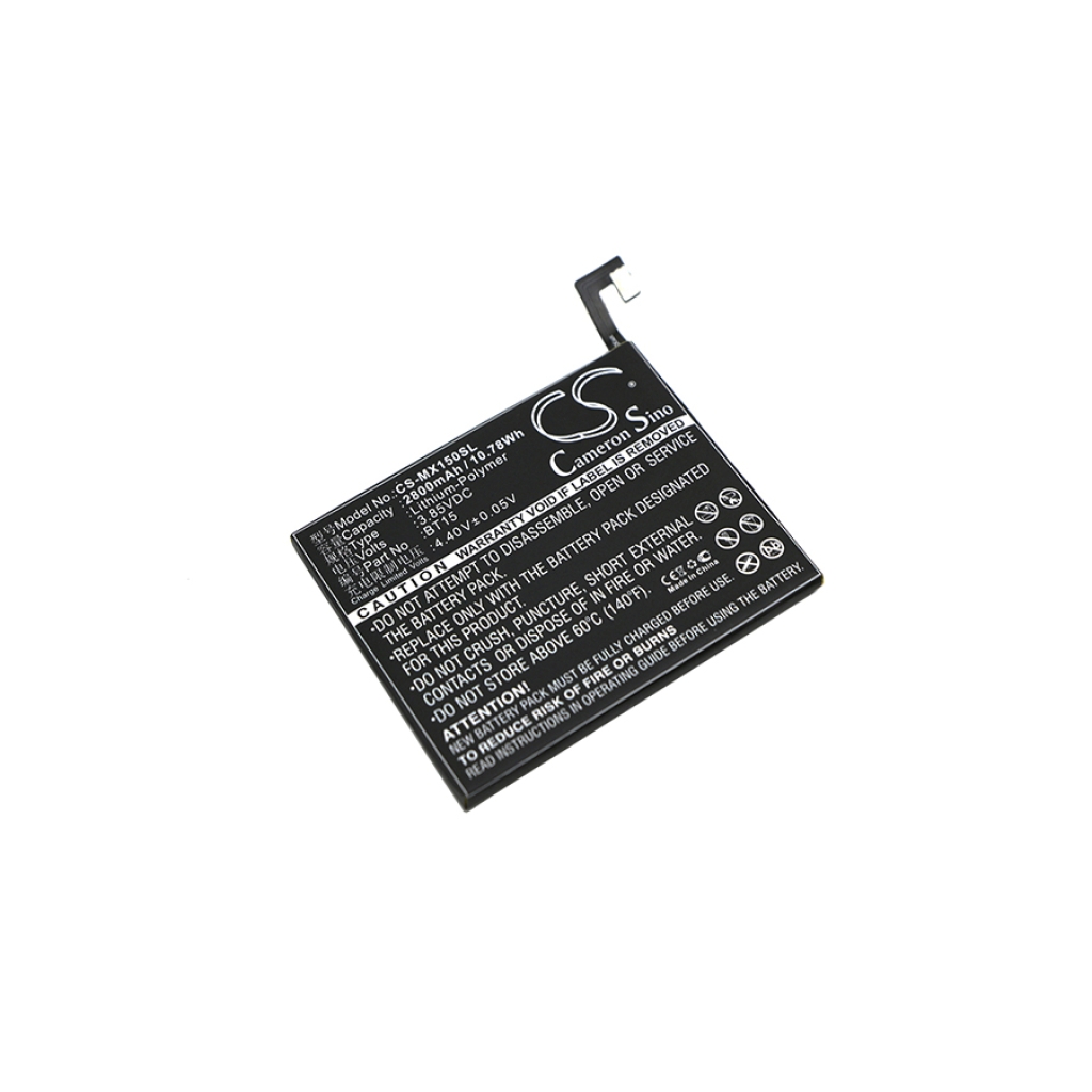 Remplacement de batterie compatible pour MeiZu BT15