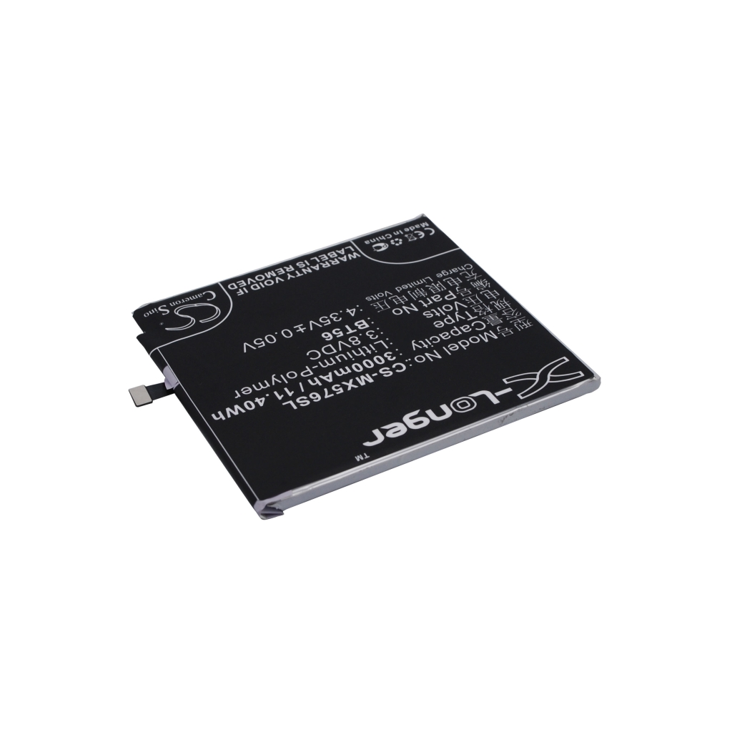 Remplacement de batterie compatible pour MeiZu BT56