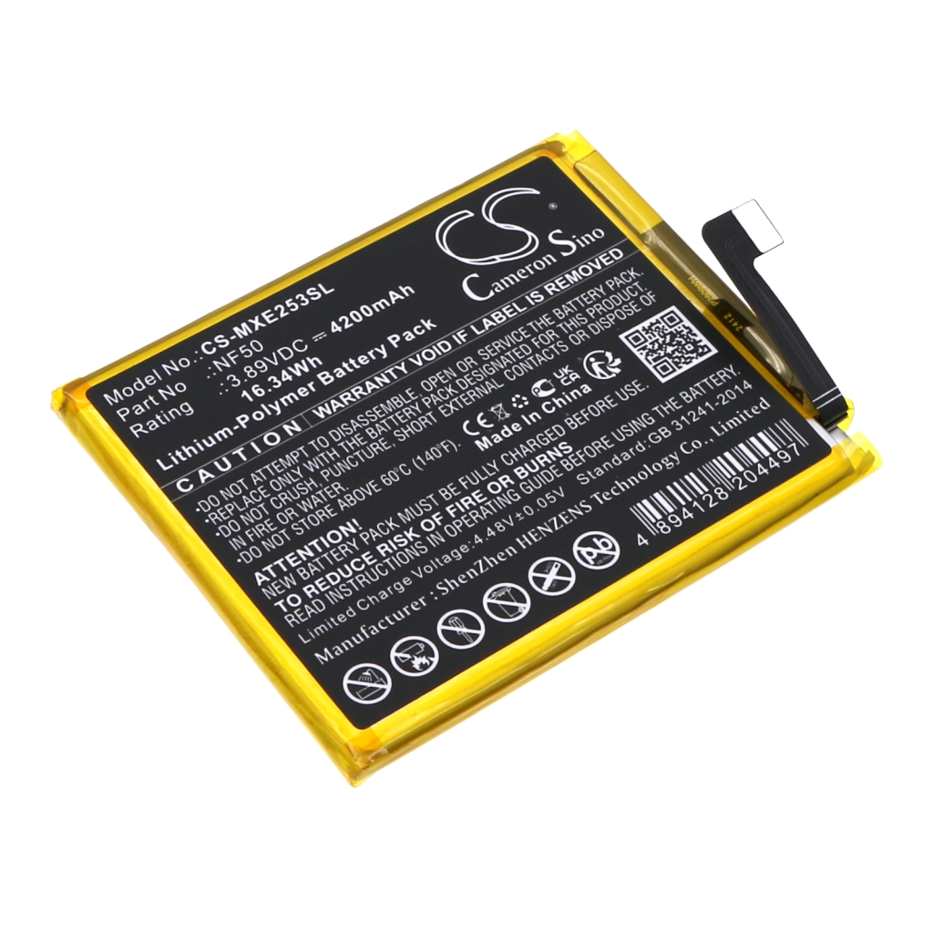 Remplacement de batterie compatible pour Motorola NF50