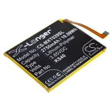 Compatible battery replacement for Motorola KS40