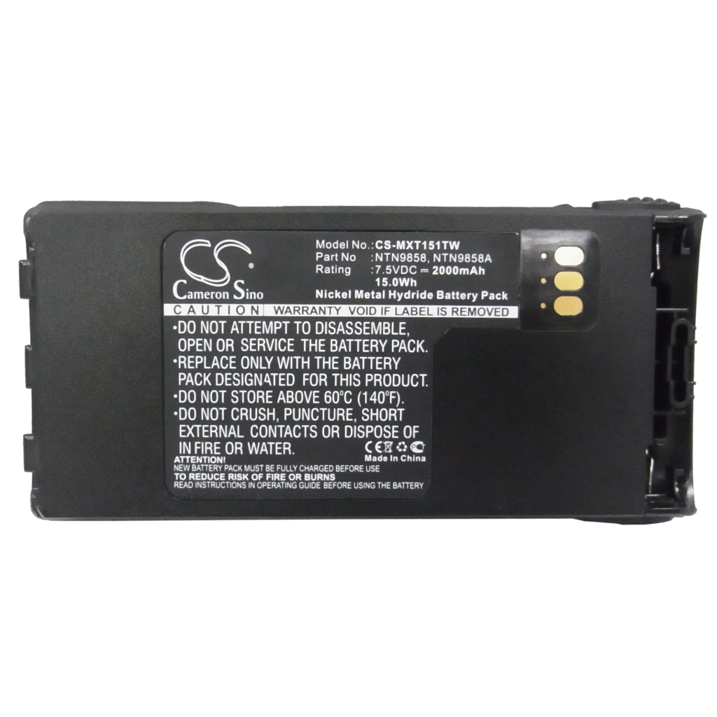 Batterie radio bidirectionnelle Motorola CS-MXT151TW