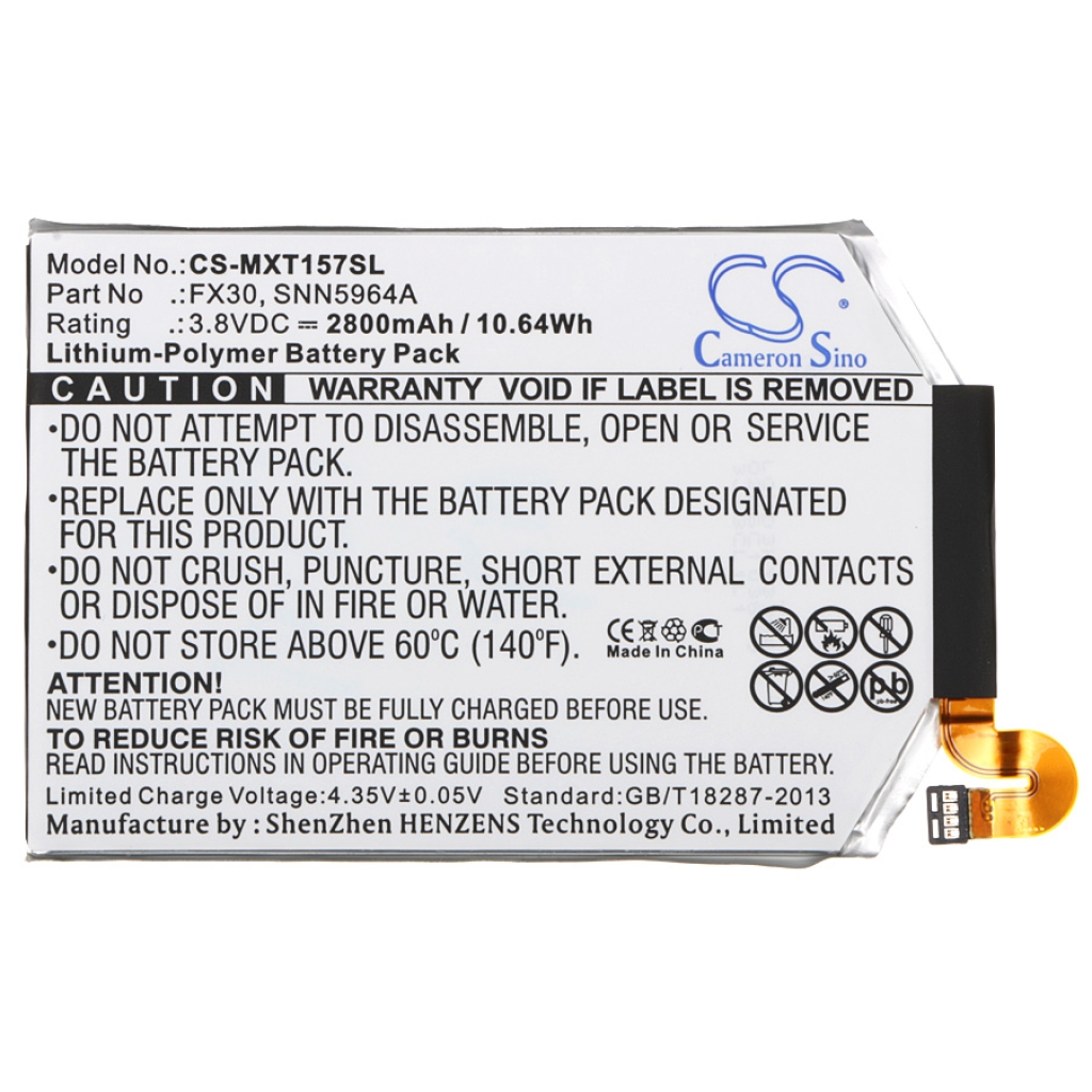 Battery Replaces SNN5964A