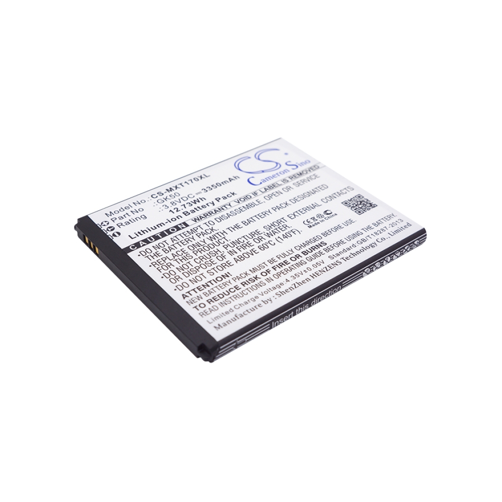 Remplacement de batterie compatible pour Motorola GK50