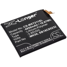 Compatible battery replacement for Motorola MK50,SB18C85232