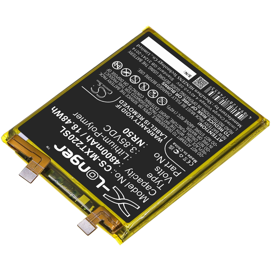 Compatible battery replacement for Motorola NR50