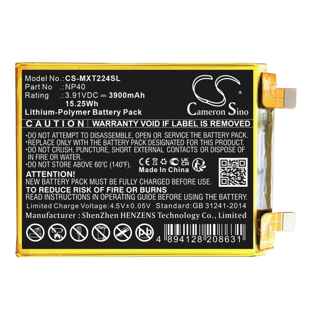 Mobile Phone Battery Motorola CS-MXT224SL