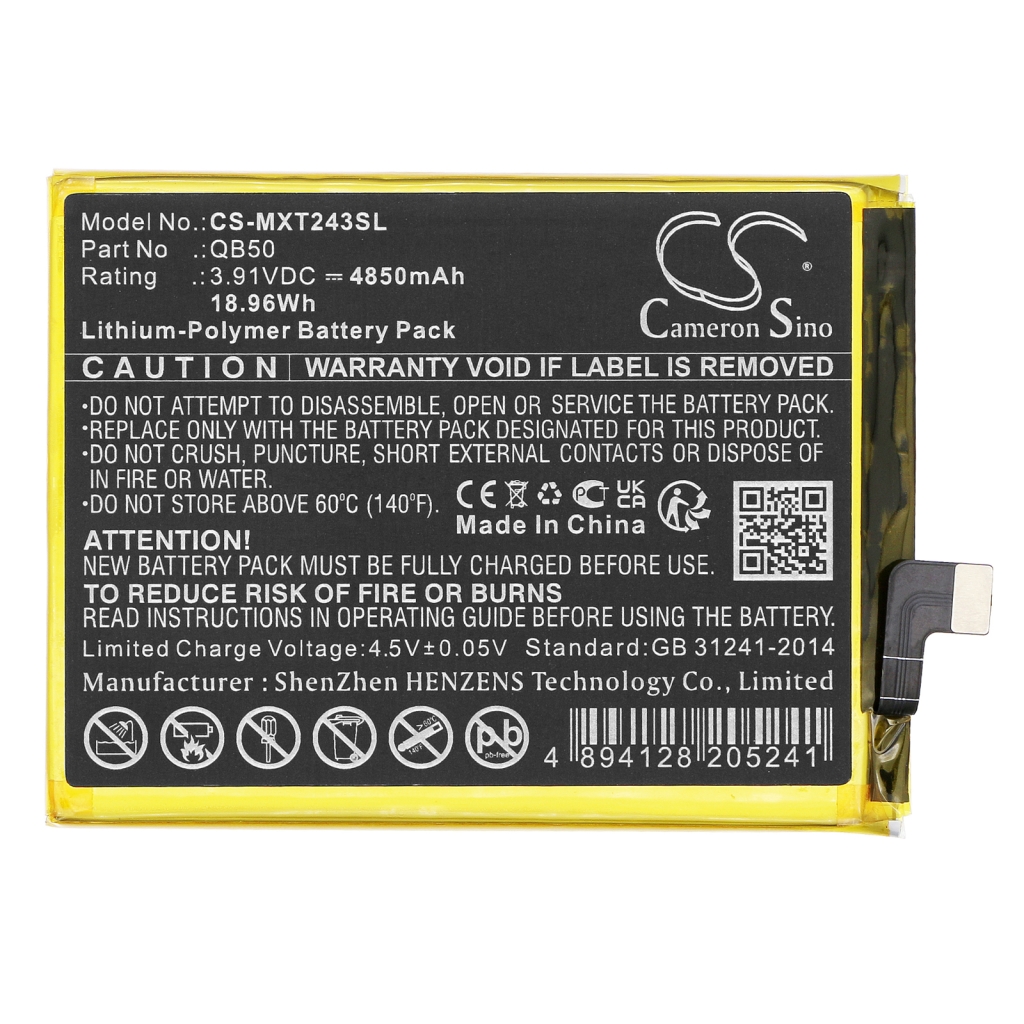 Batteries Remplace QB50