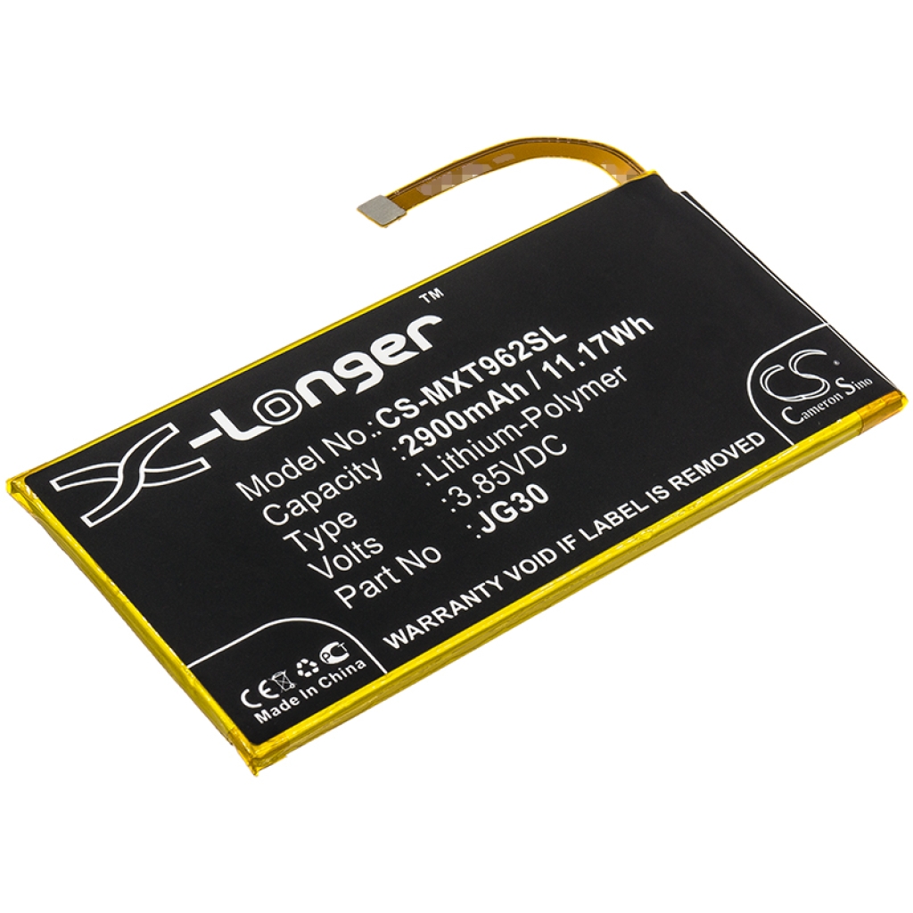 Remplacement de batterie compatible pour Motorola JG30