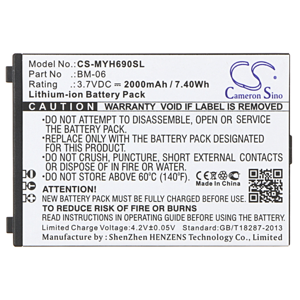 Mobile Phone Battery Myphone CS-MYH690SL