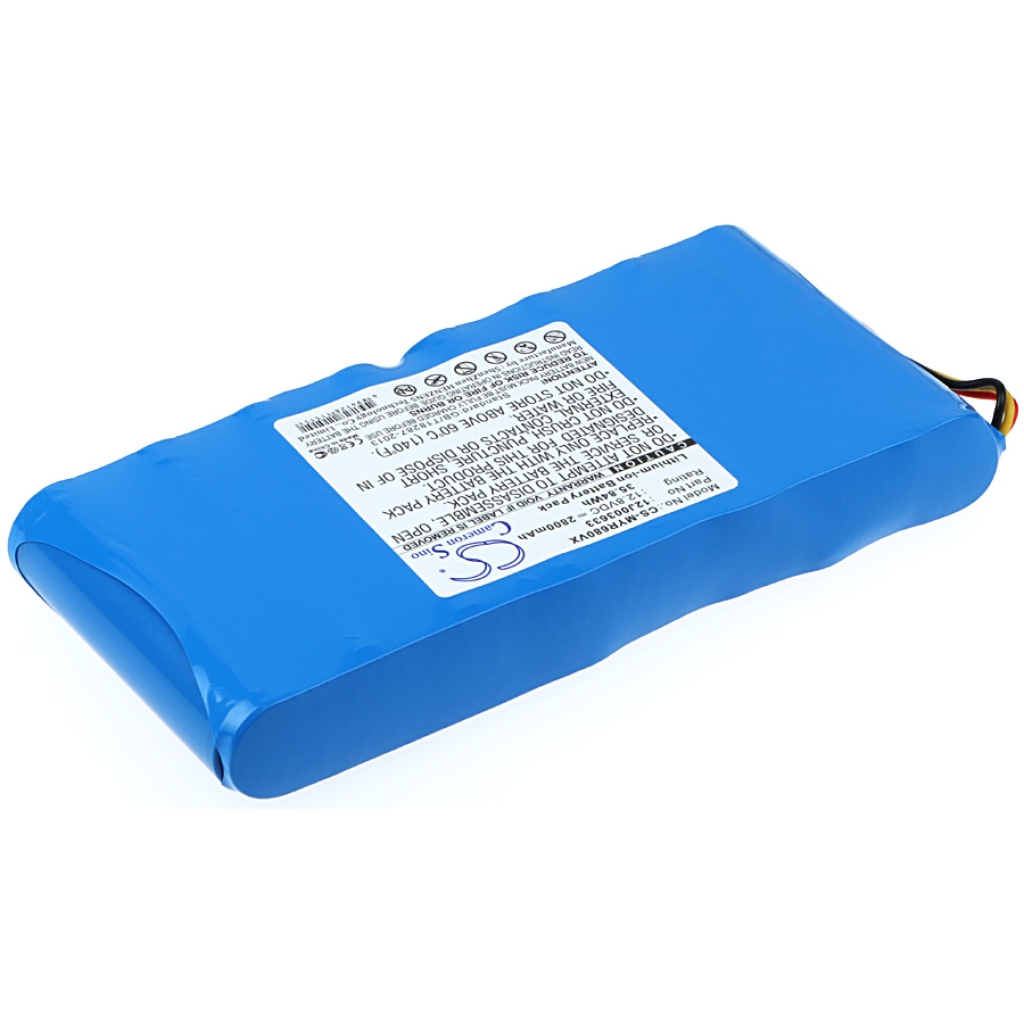 Compatible battery replacement for Moneual 12J003633