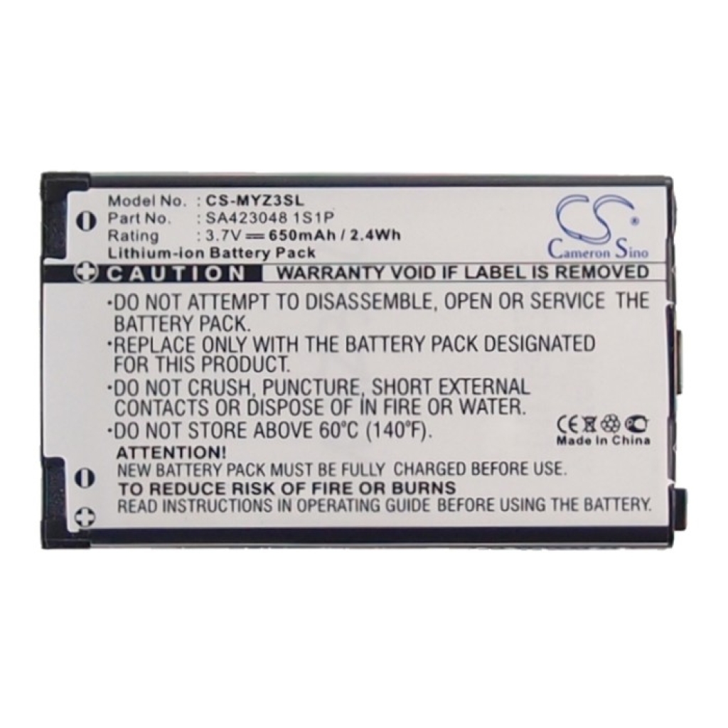 Batteries Remplace SA423048 1S1P