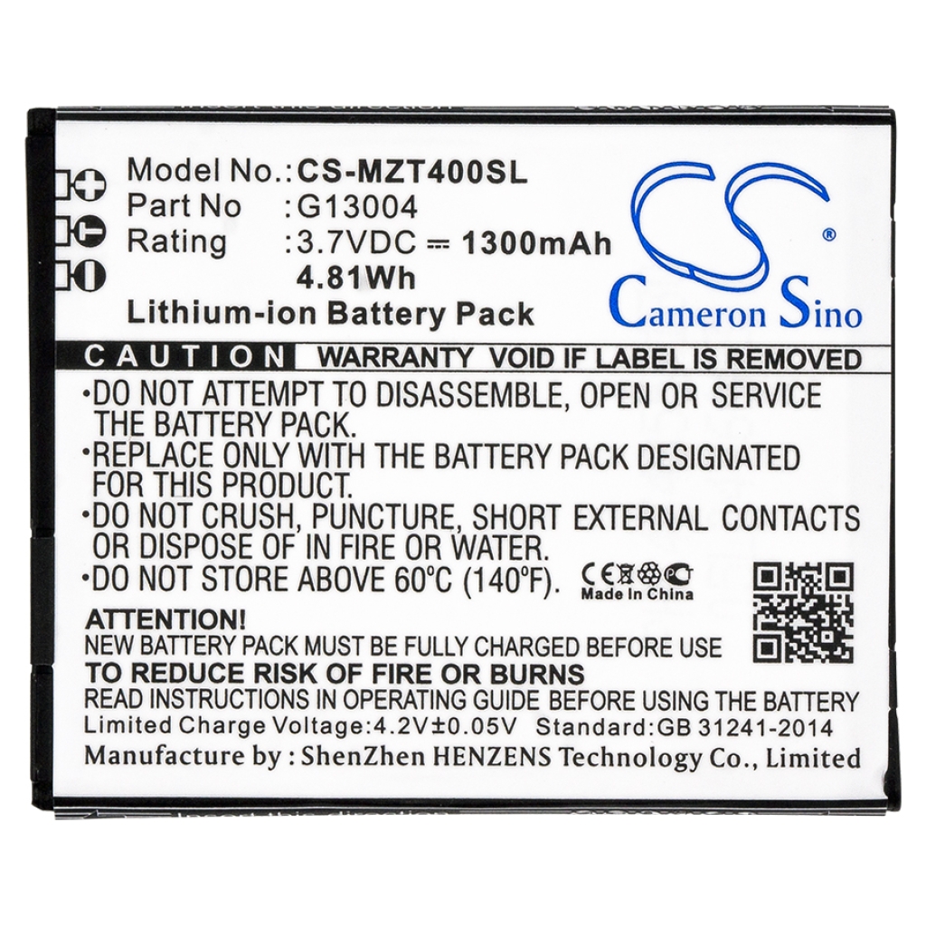 Batteries Remplace G13004