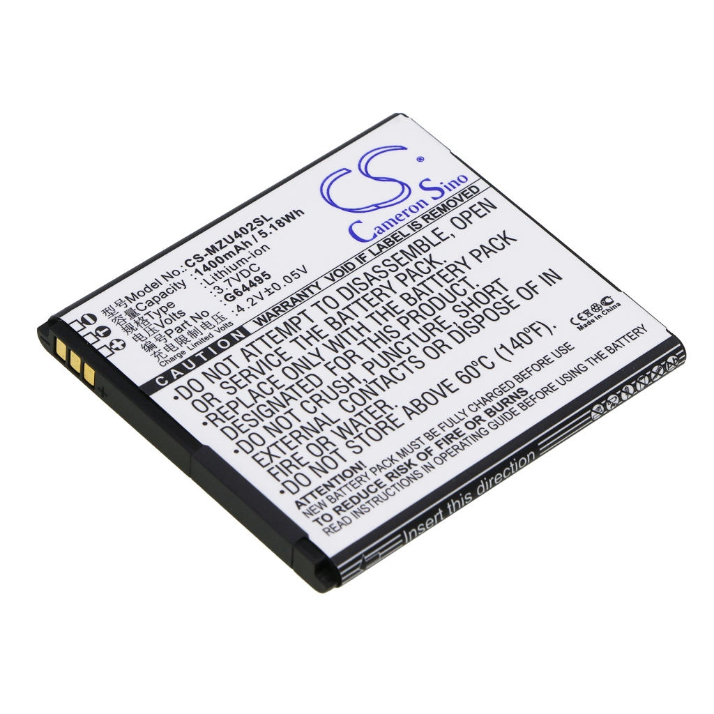 Compatible battery replacement for Navon G64495