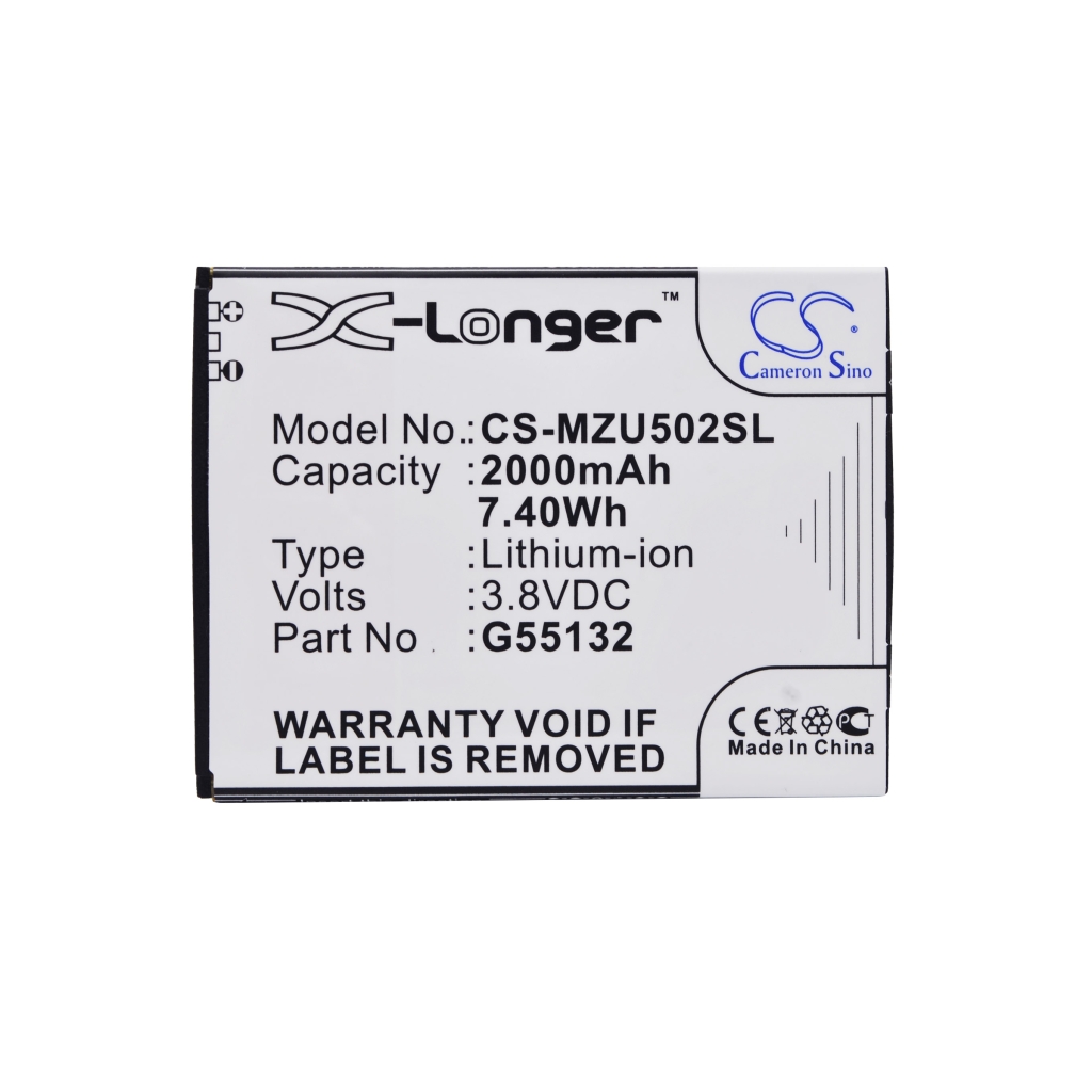 Compatible battery replacement for Navon G55132