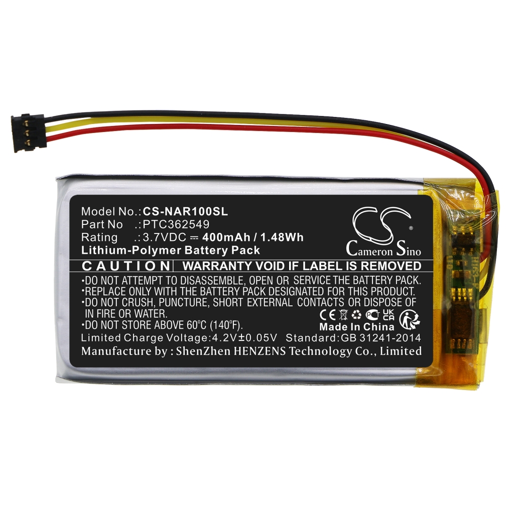 Batteries Remplace PTC362549