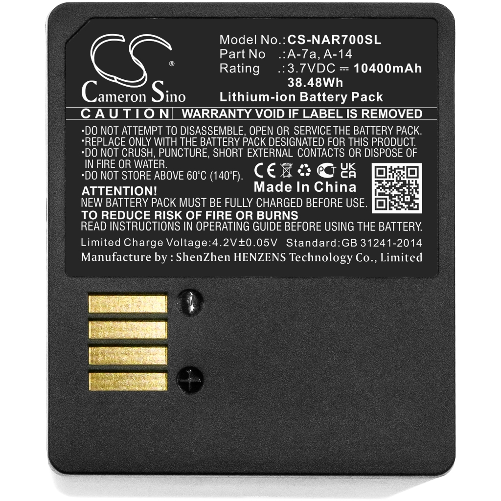 Batteries Remplace 308-50019-01