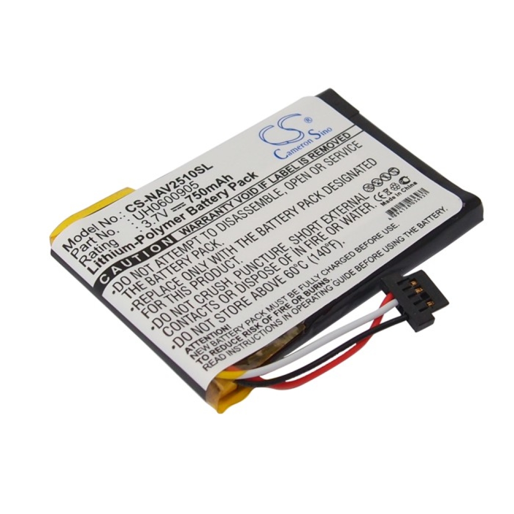 Compatible battery replacement for Navigon UH0600905