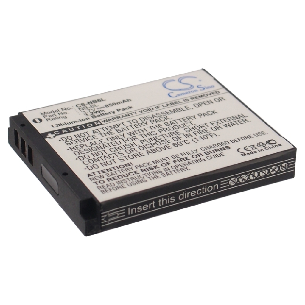 Batteries Remplace NB-6L