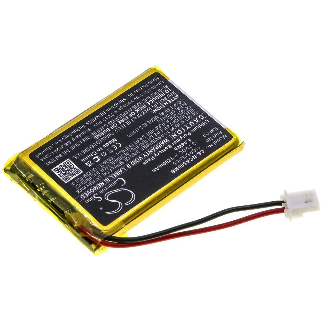 Compatible battery replacement for Nuk 1ICP5/38/55