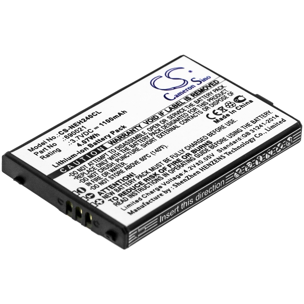 NEC Batterie de téléphone sans fil CS-NEH240CL