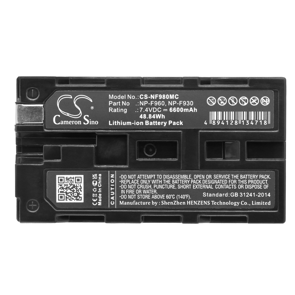 Batterie de l'appareil photo Sony HVR-M10N (Videocassette recorder)