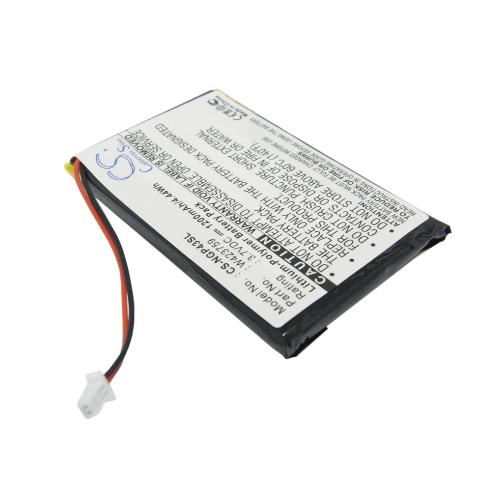 Compatible battery replacement for NavGear W423759