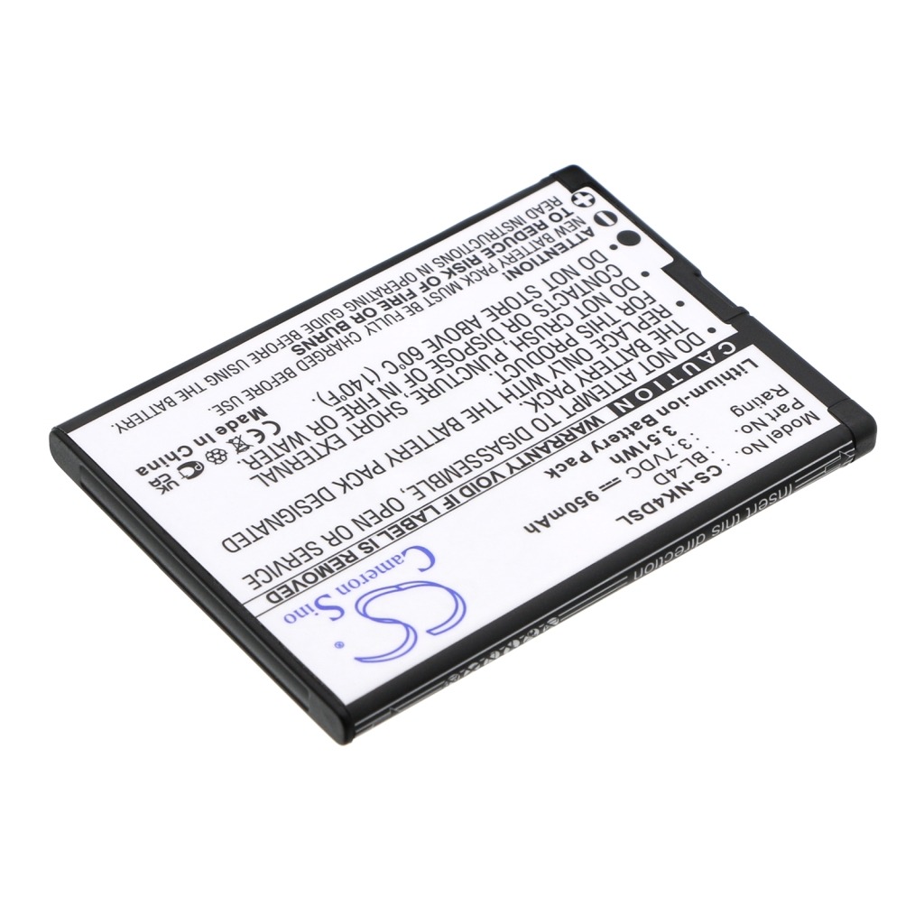 Battery Replaces BL-4D