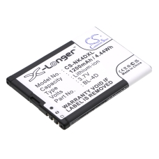 Remplacement de batterie compatible pour BLU  N4D110J, ML0639, C4D10T, TB-BL4D, BL22...