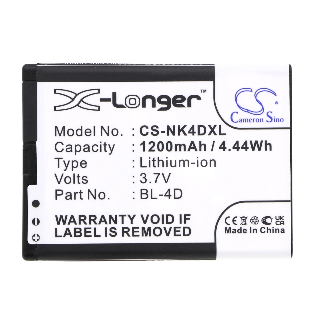 Battery Replaces BL-4D