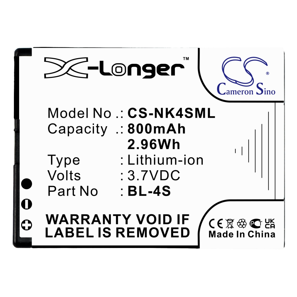 Mobile Phone Battery Nokia CS-NK4SML