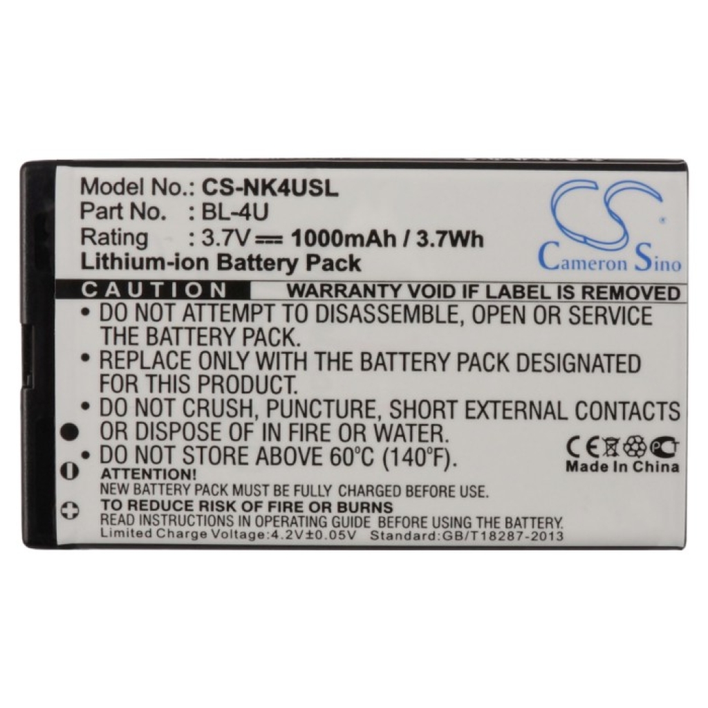 Battery Replaces BL-4U