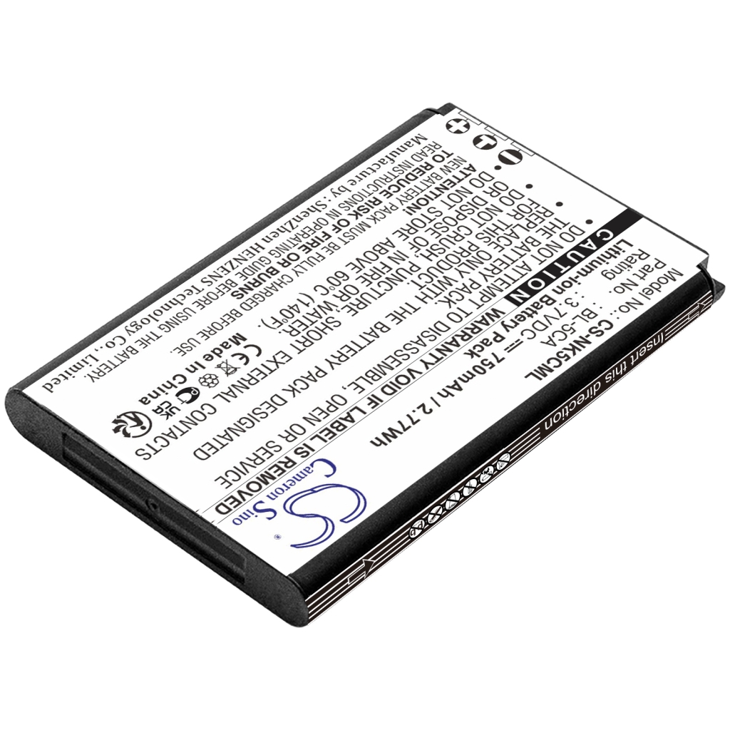 Battery Replaces BL-5CB