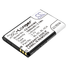 Compatible battery replacement for Nokia BL-5C,BL-5CA,BL-6SP