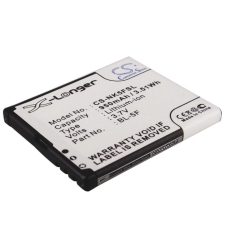 Compatible battery replacement for Nokia BL-5F,MP-S-O