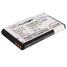 Compatible battery replacement for DIGIPO BL-6C,LBAT100,LBAT1000