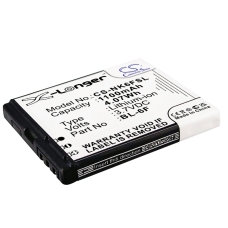 Compatible battery replacement for Nokia BL-6F,N6F10T