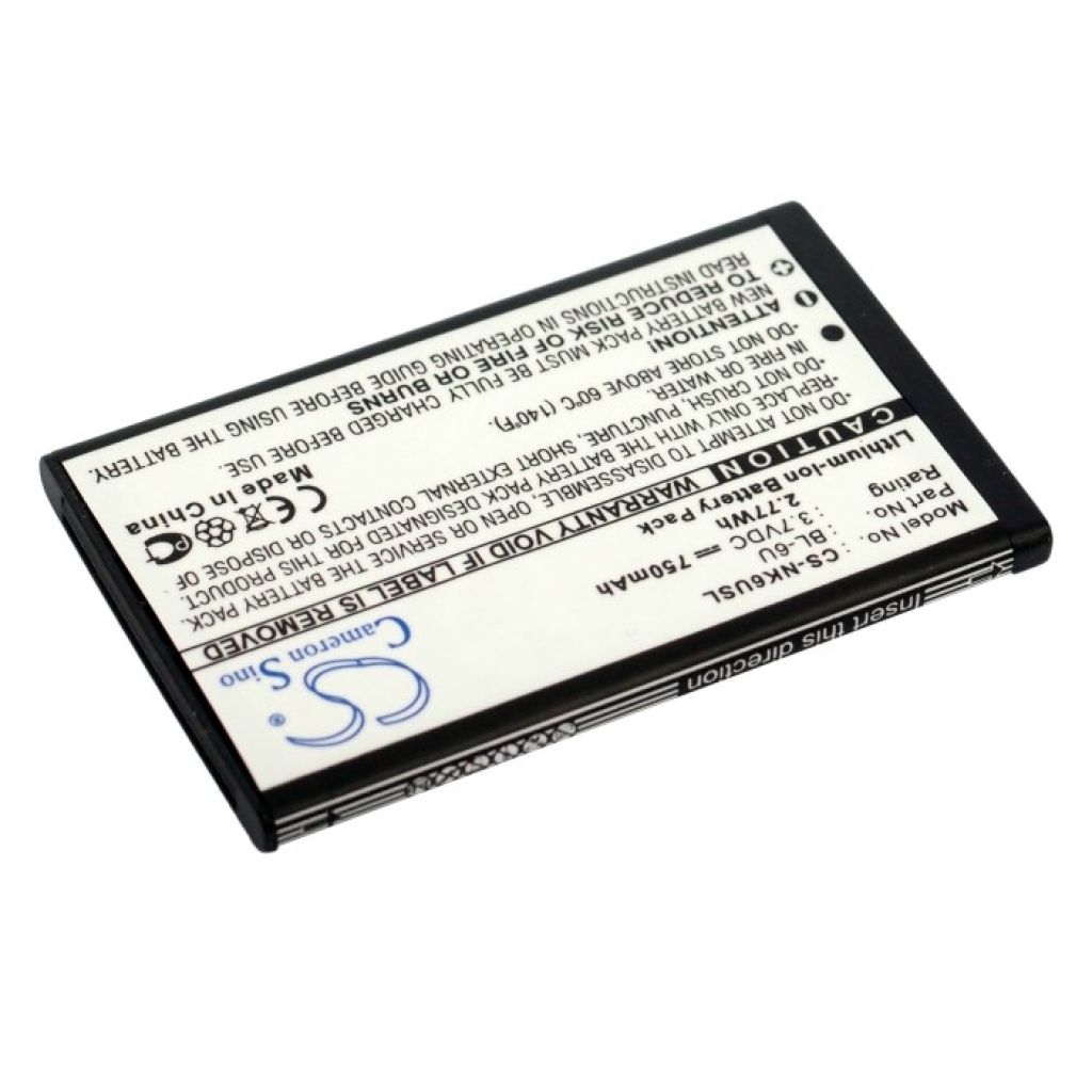 Batterie de téléphone portable Nokia CS-NK6USL