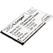 Compatible battery replacement for Nokia BP-4W